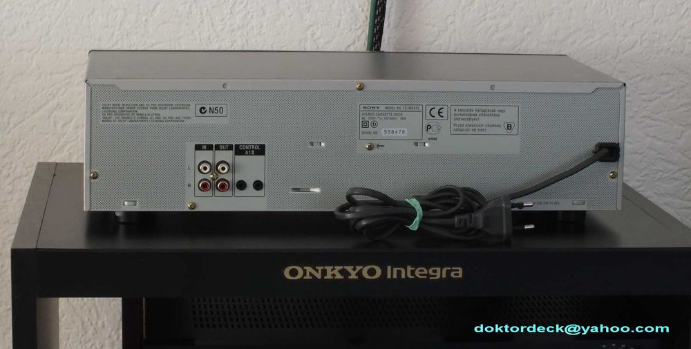 casetofon SONY TC-WE475 dubludeck auto-revers