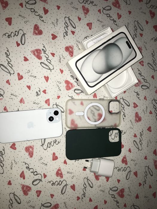 IPHONE 15 BLUE/128gb (ca nou)