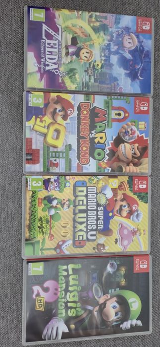 Vând jocuri Nintendo Switch