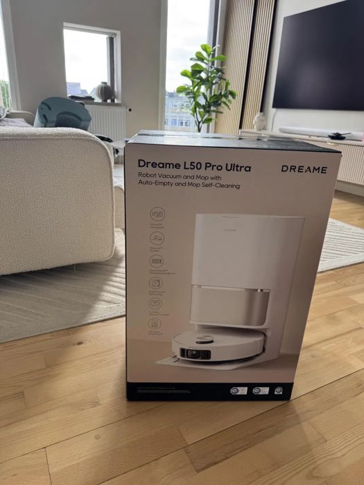 Пылесос Dreame L50 Ultra CE — полностью автоматический