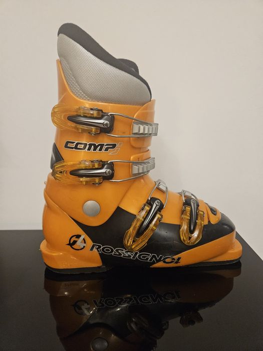 Set schi copii Rossignol 130 cm + clăpari 37