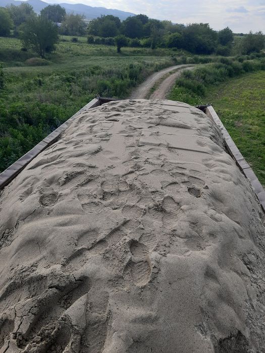 Nisip natural, nisip concasat pentru șape,balast, sorturi, piatră umpl