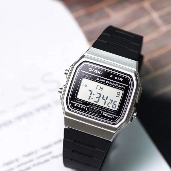 Casio Vintage F-91W - Легендарный, Оригинал, 1 год гарантия