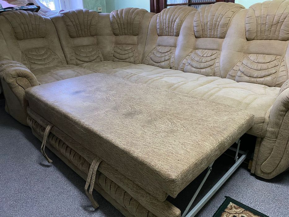 Продам диван с креслом б/у