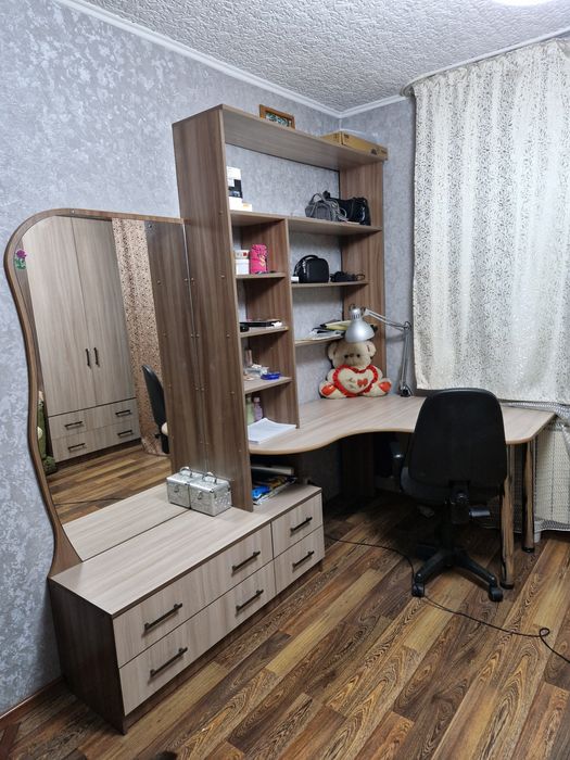 Углововая стенка + шкаф