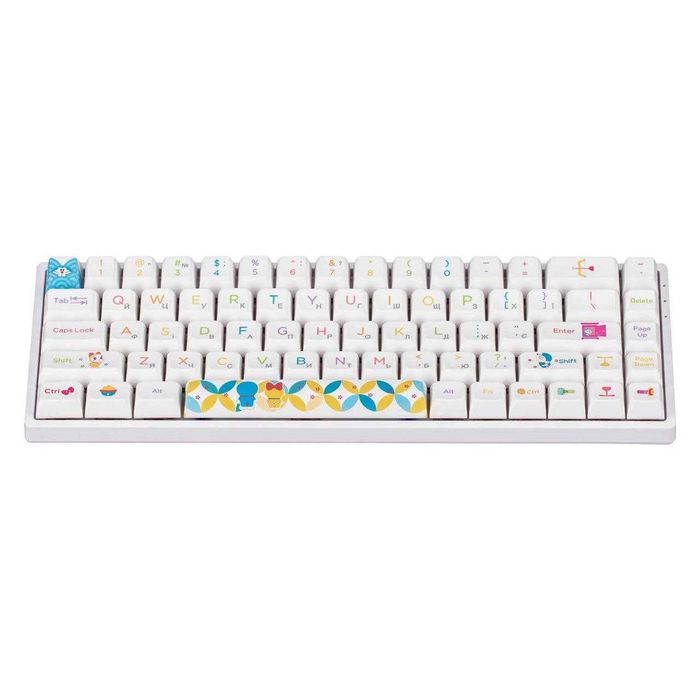 Игровые клавиатуры Akko 3068B v2 Doraemon Rainbow Edition V2