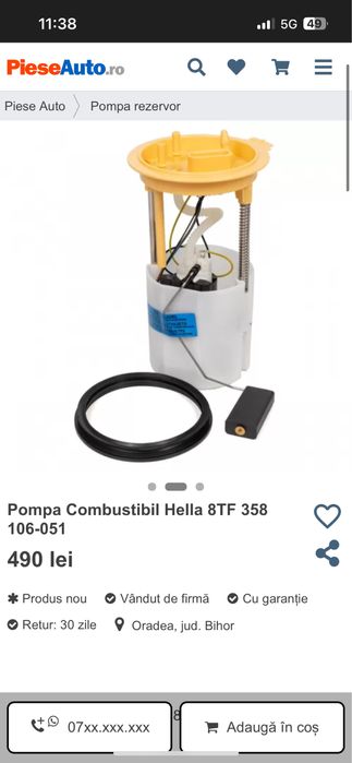 Pompa motorina passat b6