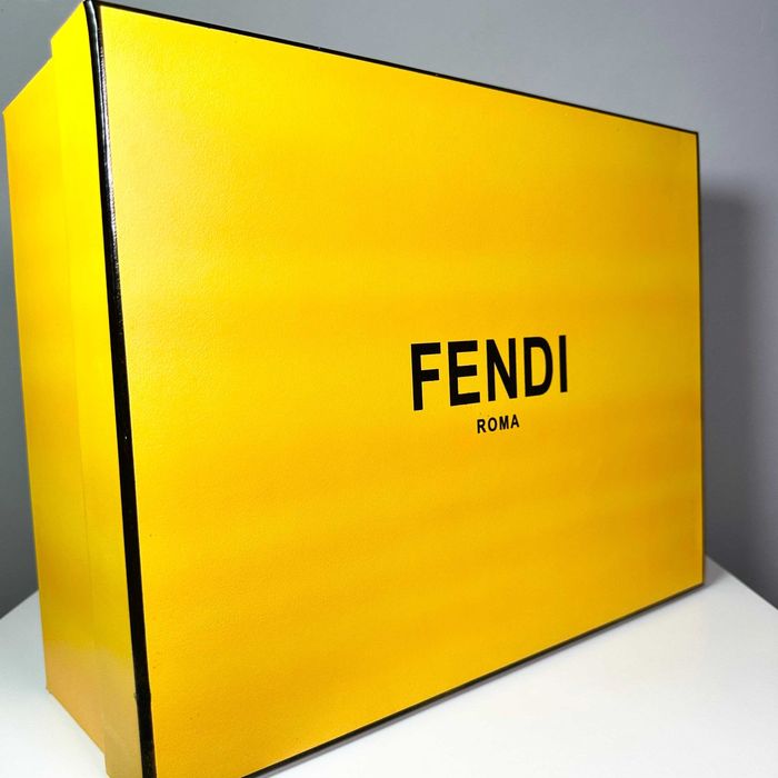 Fendi Match Low-Top Sneakers FF Monogram Tobacco Black