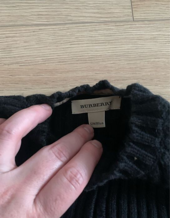 bluza cu fermoar Burberry 12luni
