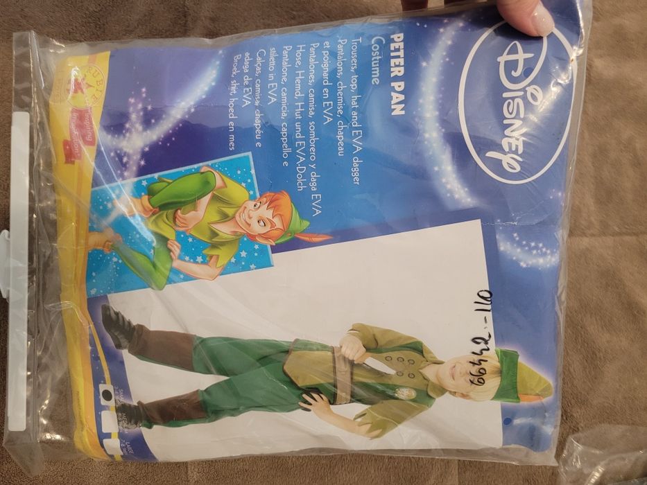 Costum Peter Pan, 3-4 ani