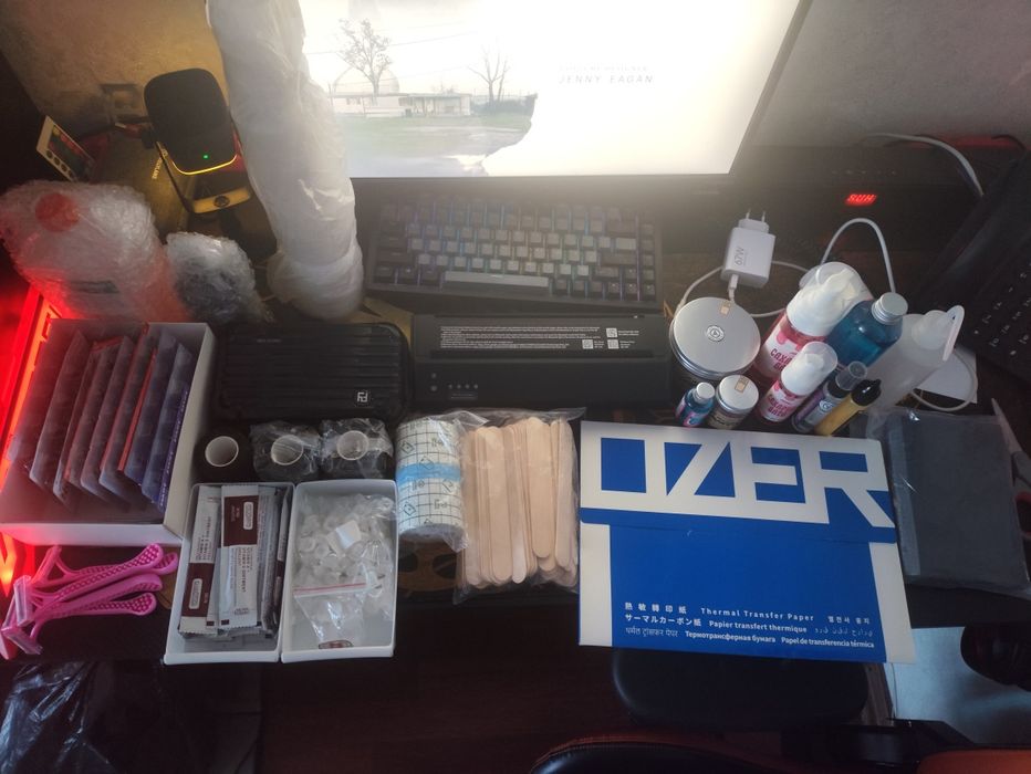 Большой тату-набор