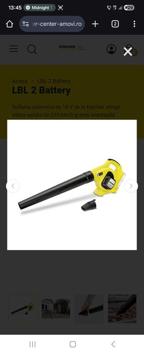 Suflanta frunze Kärcher LBL 2