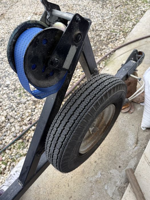 Ремарке за лодка/колесар самосвално