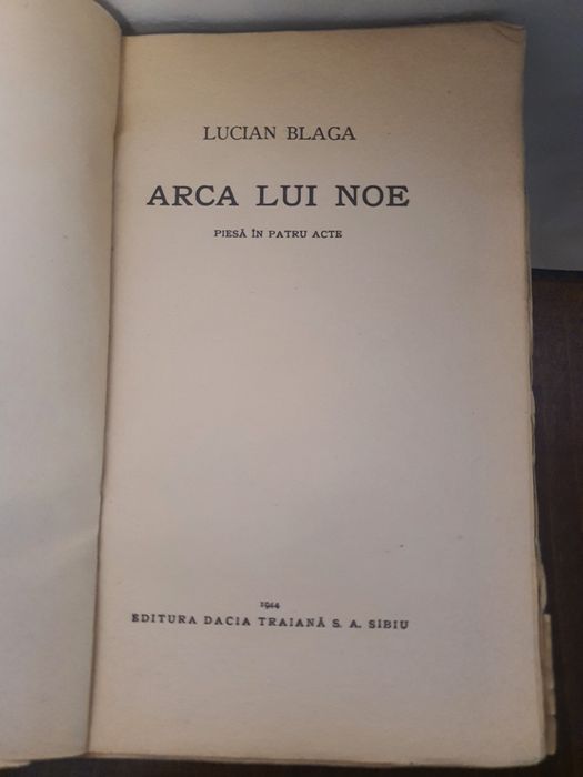 Carti Vechi   Arca lui Noe 1943
