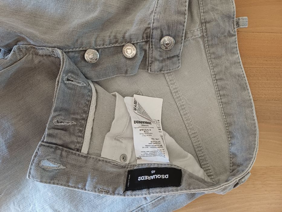 Дънки Dsquared2 светло сиви