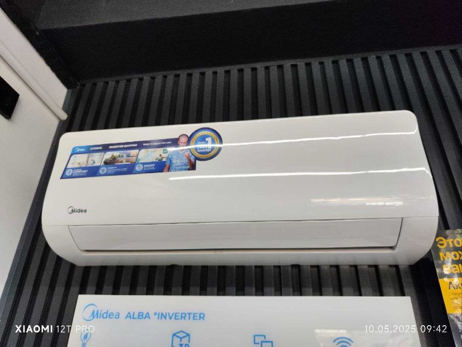 Midea кондиционер 18 50м² инвертор 10 йил кафолат