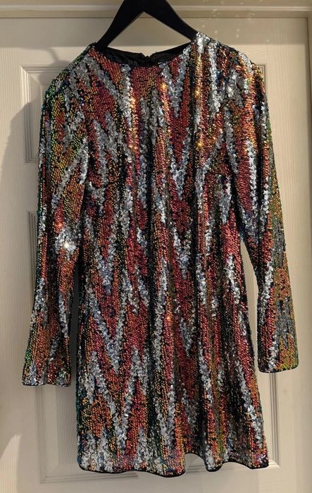 Блестяща рокля на h&m