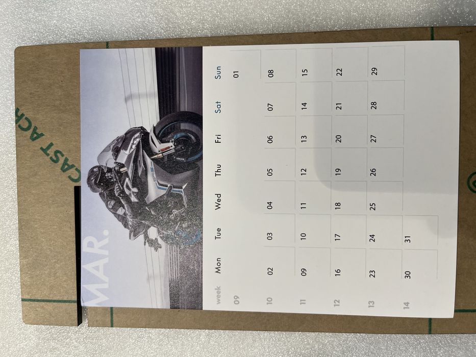 Cf moto calendar birou