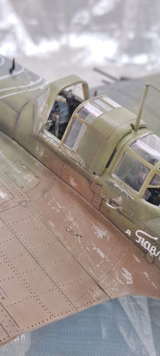 Сборная модель самолета Ил-2