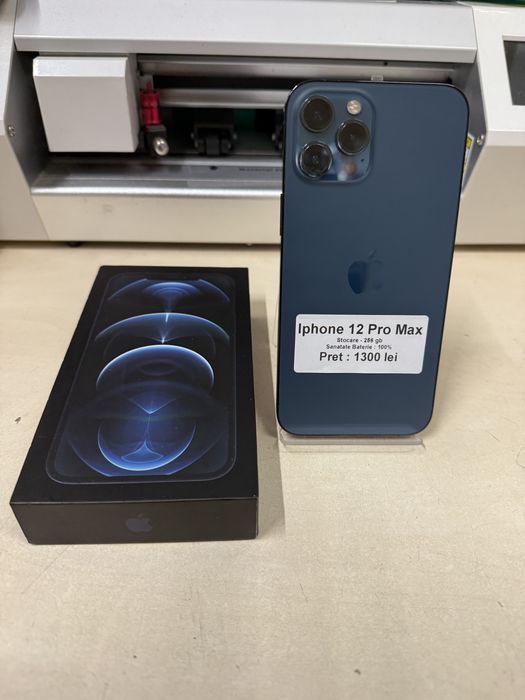 Iphone 12 Pro max / 256 gb / 100% / Impecabil ca Nou / garantie