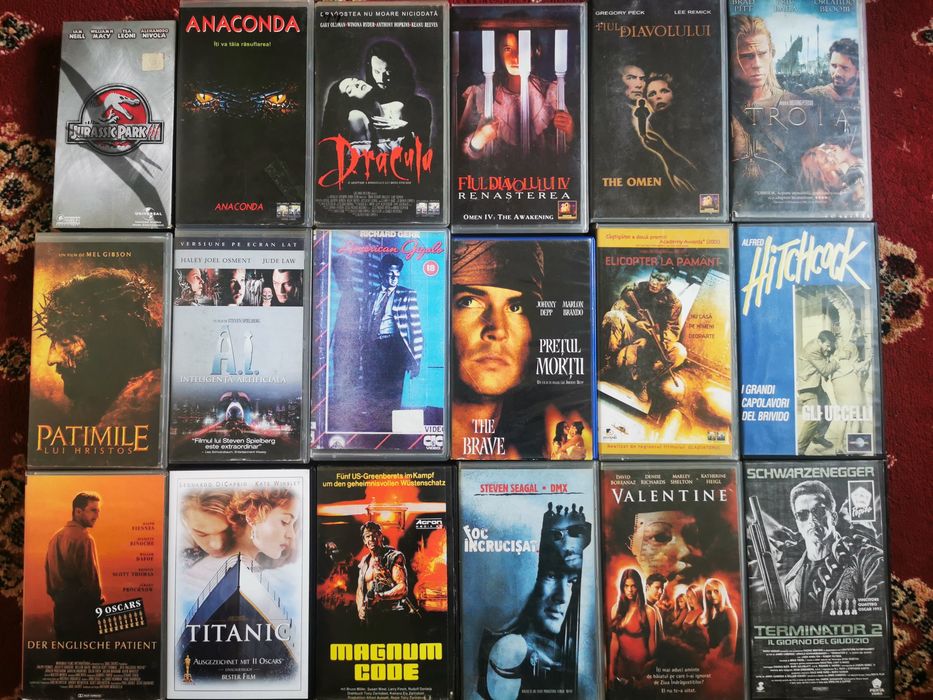 Filme VHS Casete Filme Thrriler Horror
