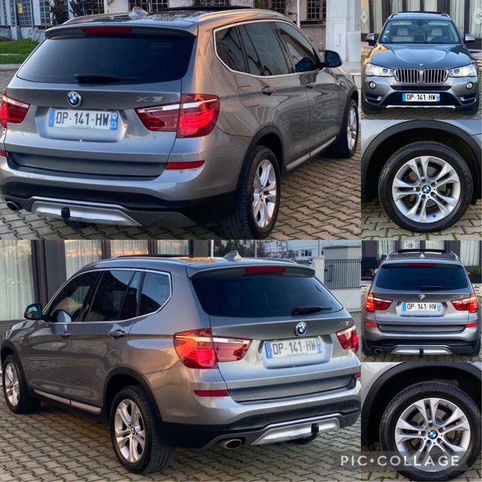 BMW-X.3/F-25-X.drive/EURO-6/2.0-190cp/fab-2015/PANORAMIC-TRAPA