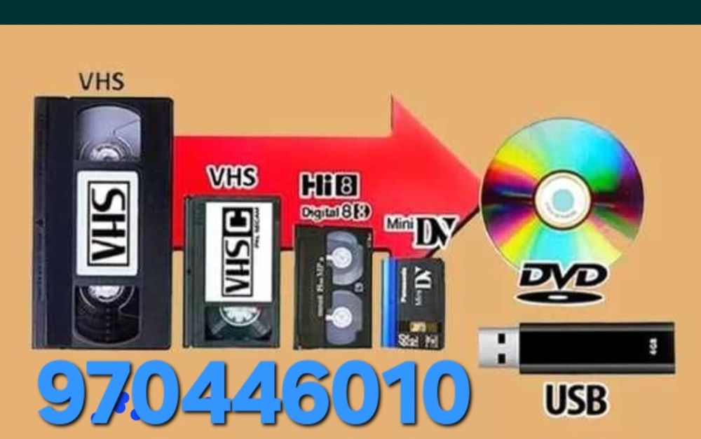 Kasetalarni fleshkaga yozish xizmati