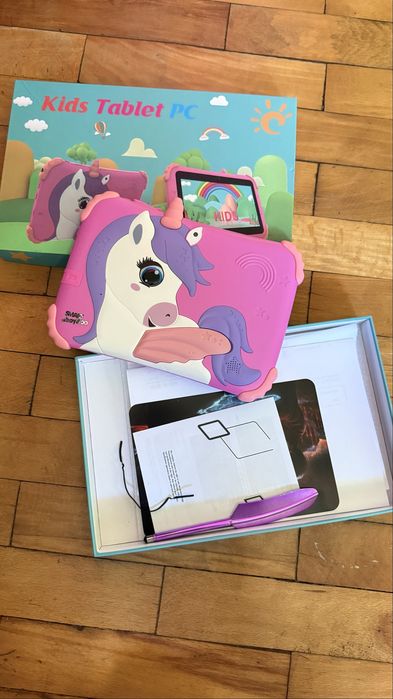 Tableta copii cu unicorn