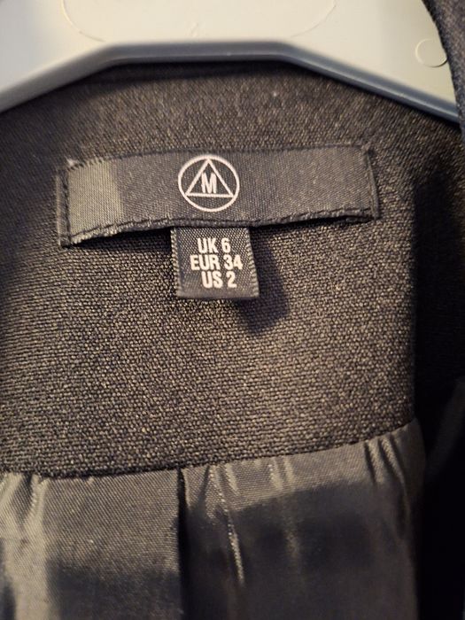 Sacou dama negru,Missguided,marimea XS,ca nou!!