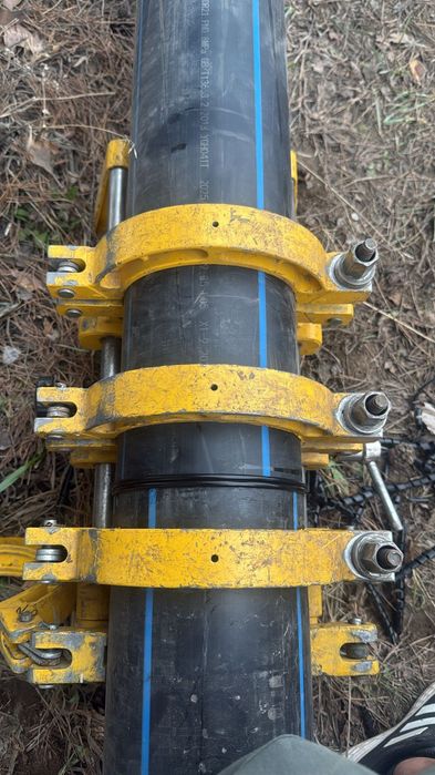 Экскаватор и пайка труб