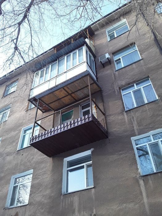 ремонт балкон и замена плит
