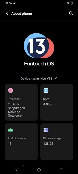 Vivo Y31 128GB sotiladi