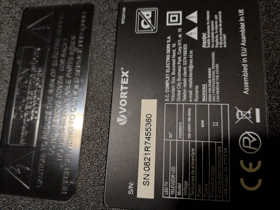 Televizor TV vortex