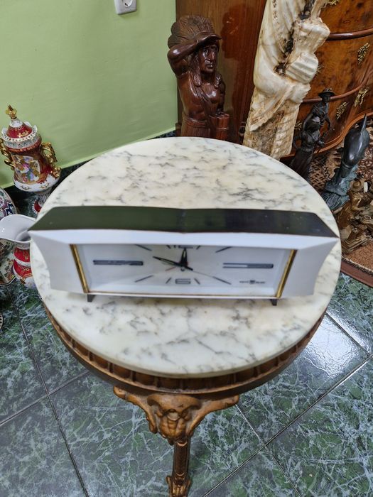 Рядък антикварен колекционерски японски будилник Toyo- Clock