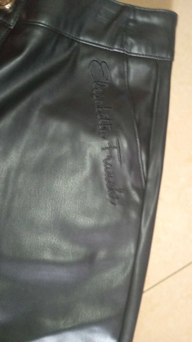 Дамски кожен панталон Elisabeta Franchi