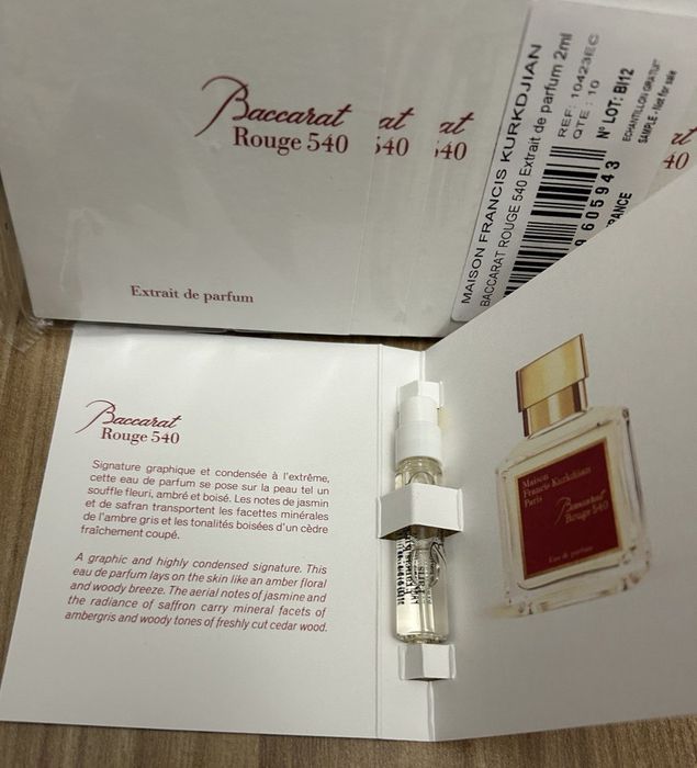 Знаменитый парфюм Baccarat Rouge 540 от Maison Francis Kurkdjian Paris