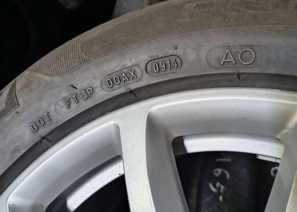 Jante 16  originale Audi  + cauciucuri Michelin de vara  225. 55 R16.