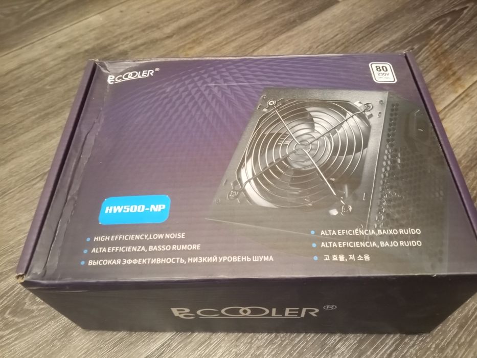 Новый блок питания 500W для компьюте с питанием видеокартыра