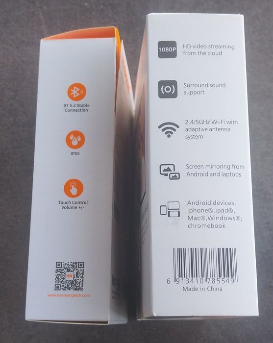 Vând o pereche de căști, Chromecast un smartwatch