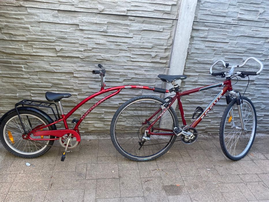 Biciclete și remorca
