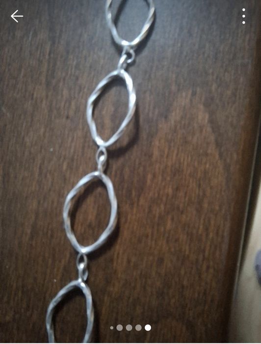 Vand bratara argint pt.o incheietura mai groasa