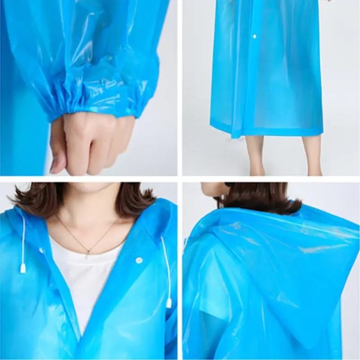 Цельнокроеный дождевик.