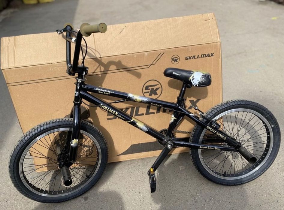 BMX велосипед Skillmax 20 — для трюков, пеги, 360° руль