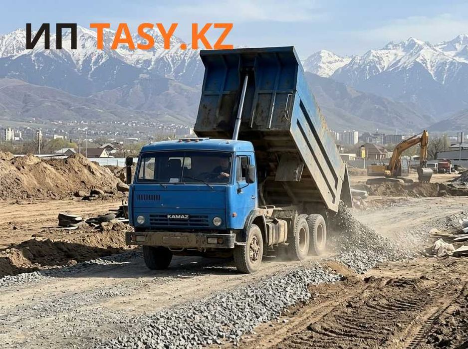 СНИКЕРС ПГС печано-гравийный ГЩС навалом прямо карьер аксай TASY.KZ