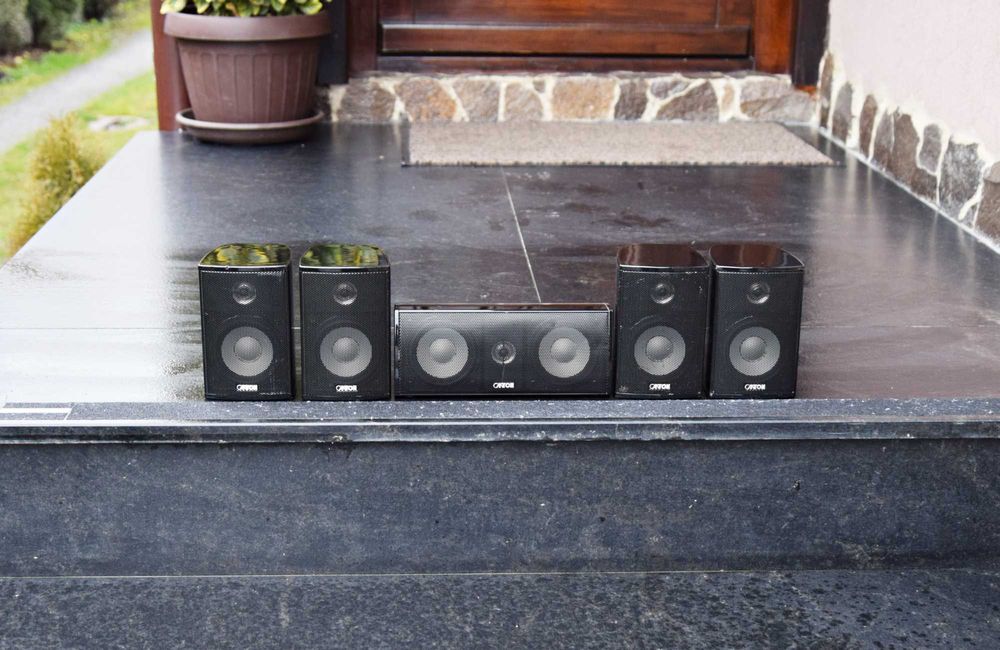 Boxe Canton CD 120 + CD 140, 4 sateliti + 1 centru