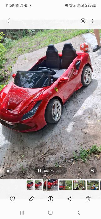 Продам электромобиль детский