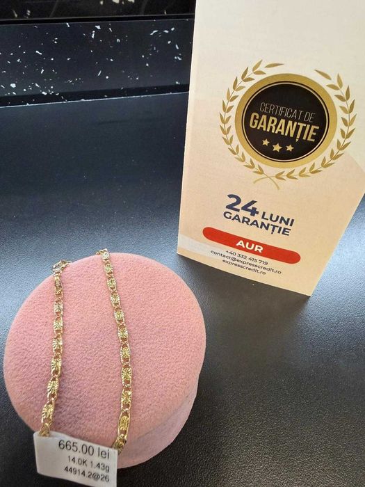 Bratara aur 14k 1.43g (Iulius Mall)(B-44914.2) Garantie 2 ani!