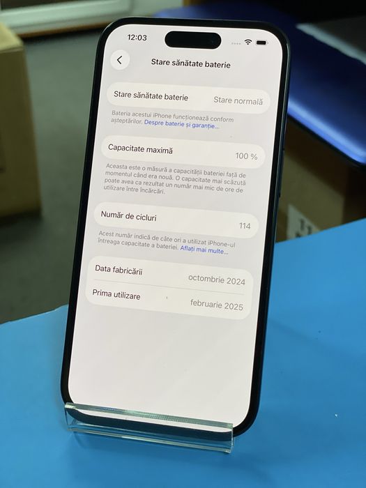 Apple iPhone 15 128GB, Garantie 12 luni | Lensun