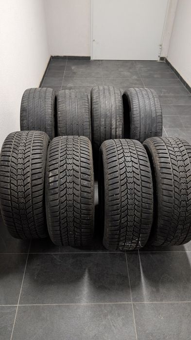 4 лети джанти 17 Зимни гуми SAVA 225/50/17  + подарък летни Michelin