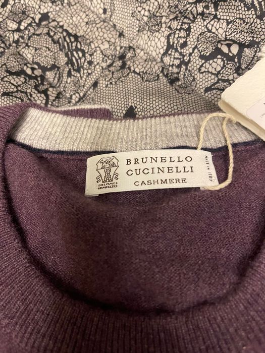 Brunello CUCINELLI свитер 100% кашемир 56 р-р